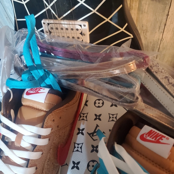 New Nike Dunk x Clot cork lows 20th anniversary - Picture 7 of 9